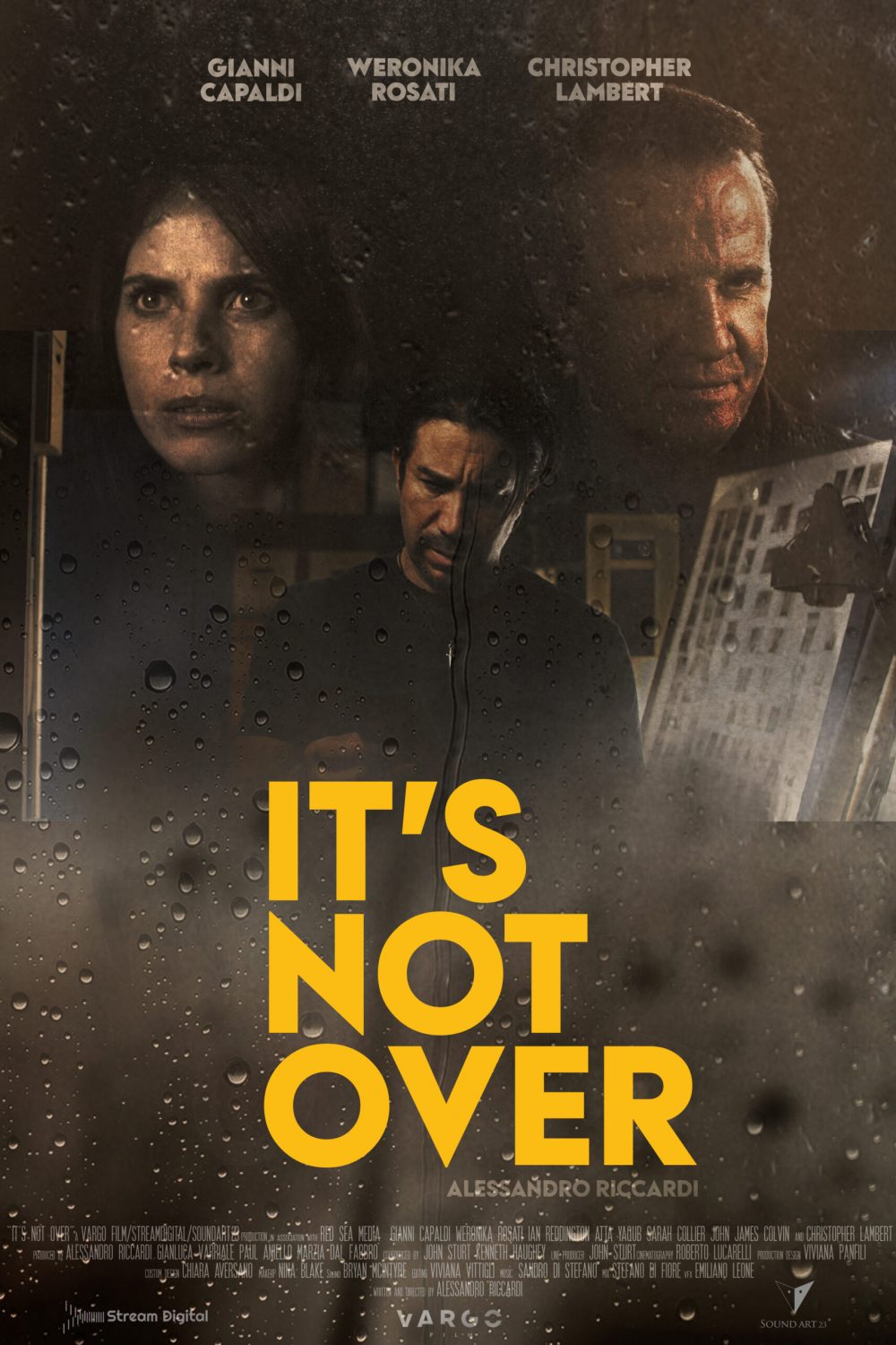 it's not over poster nuovo